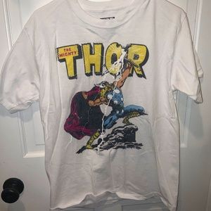 Marvel Thor Graphic T Shirt M White
